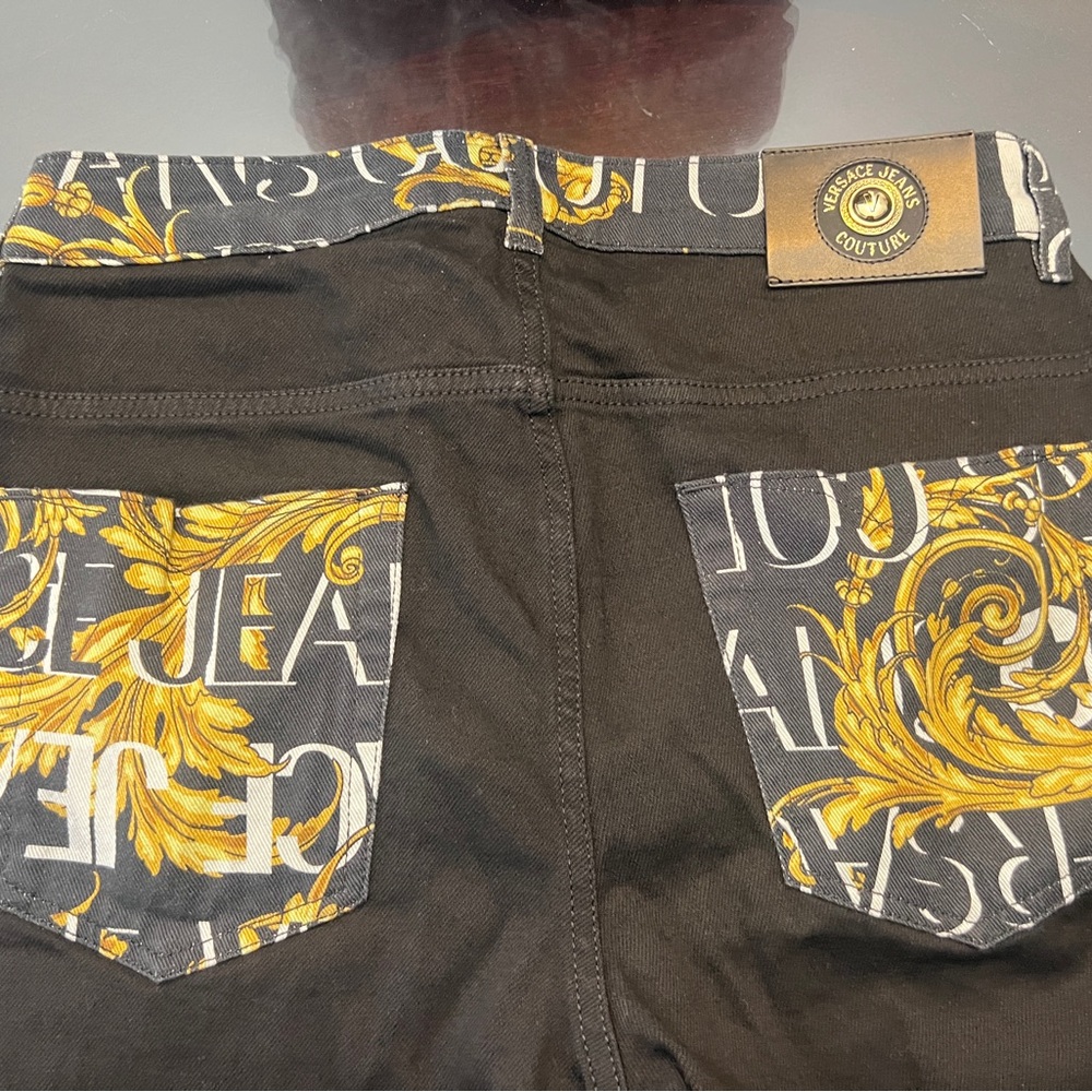 Versace Jeans Black with Gold Accents